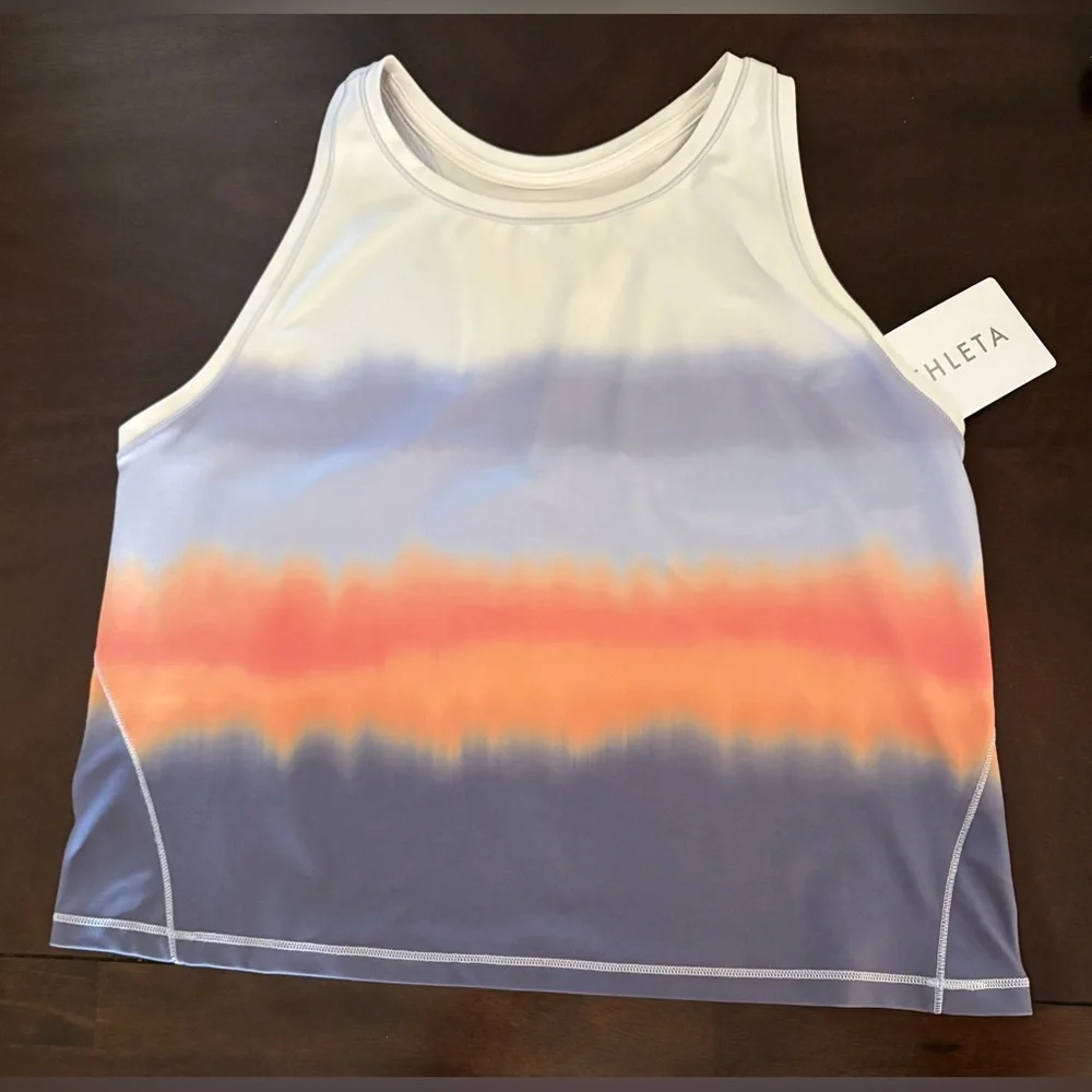 Athleta Shanti Printed Crop Tank - Picture 2 of 5